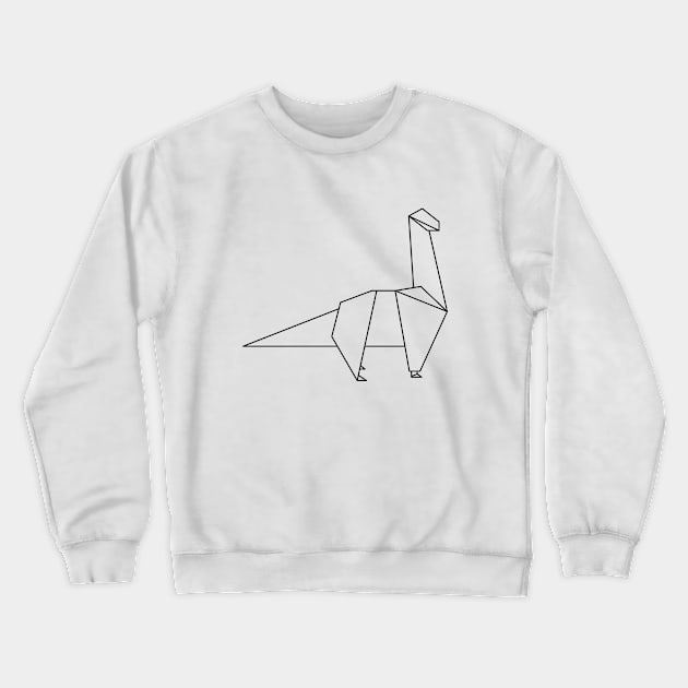 Baby brachiosaurus Crewneck Sweatshirt by Printable Muse